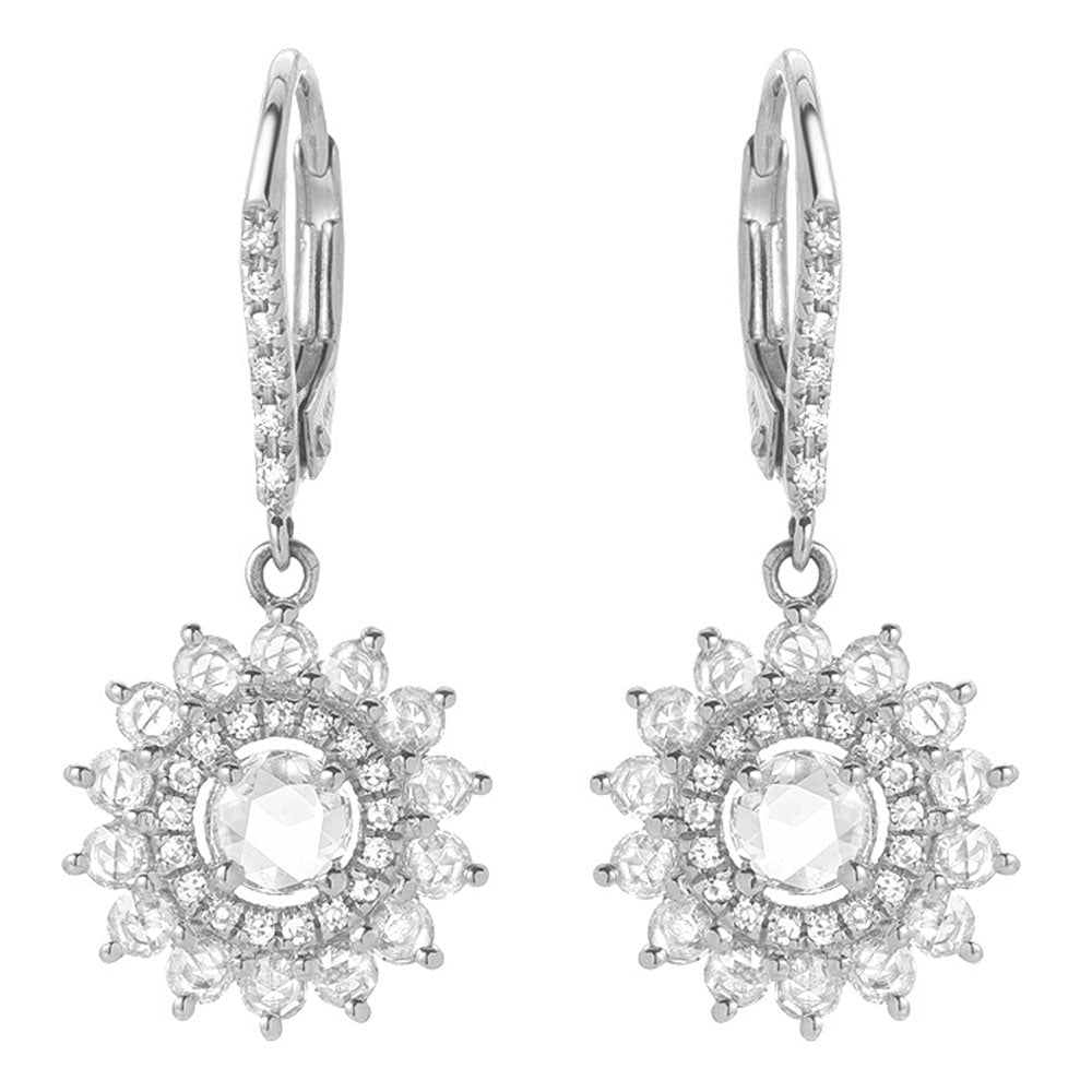 Star Earrings - Mandala Earrings - Statement Earrings - Sterling Silve -  TheBlissfulCo
